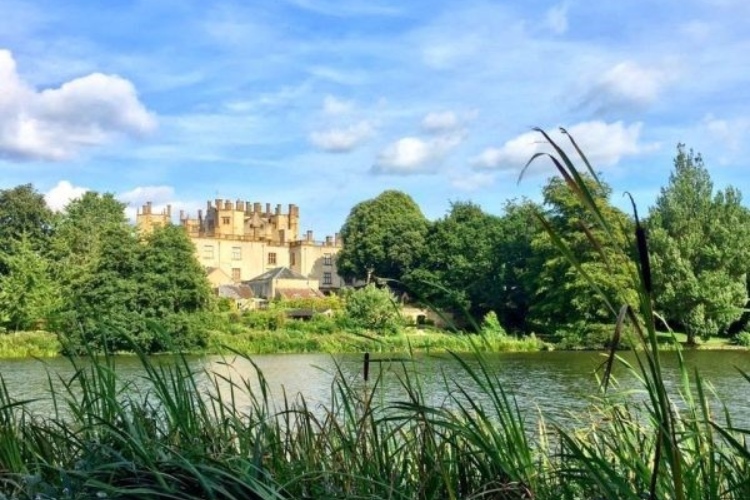 Sherborne castle grounds