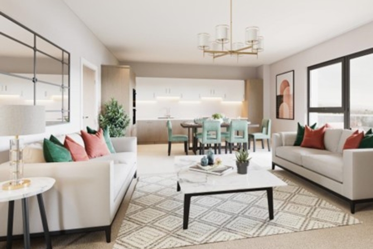 Quantock House apartment interior