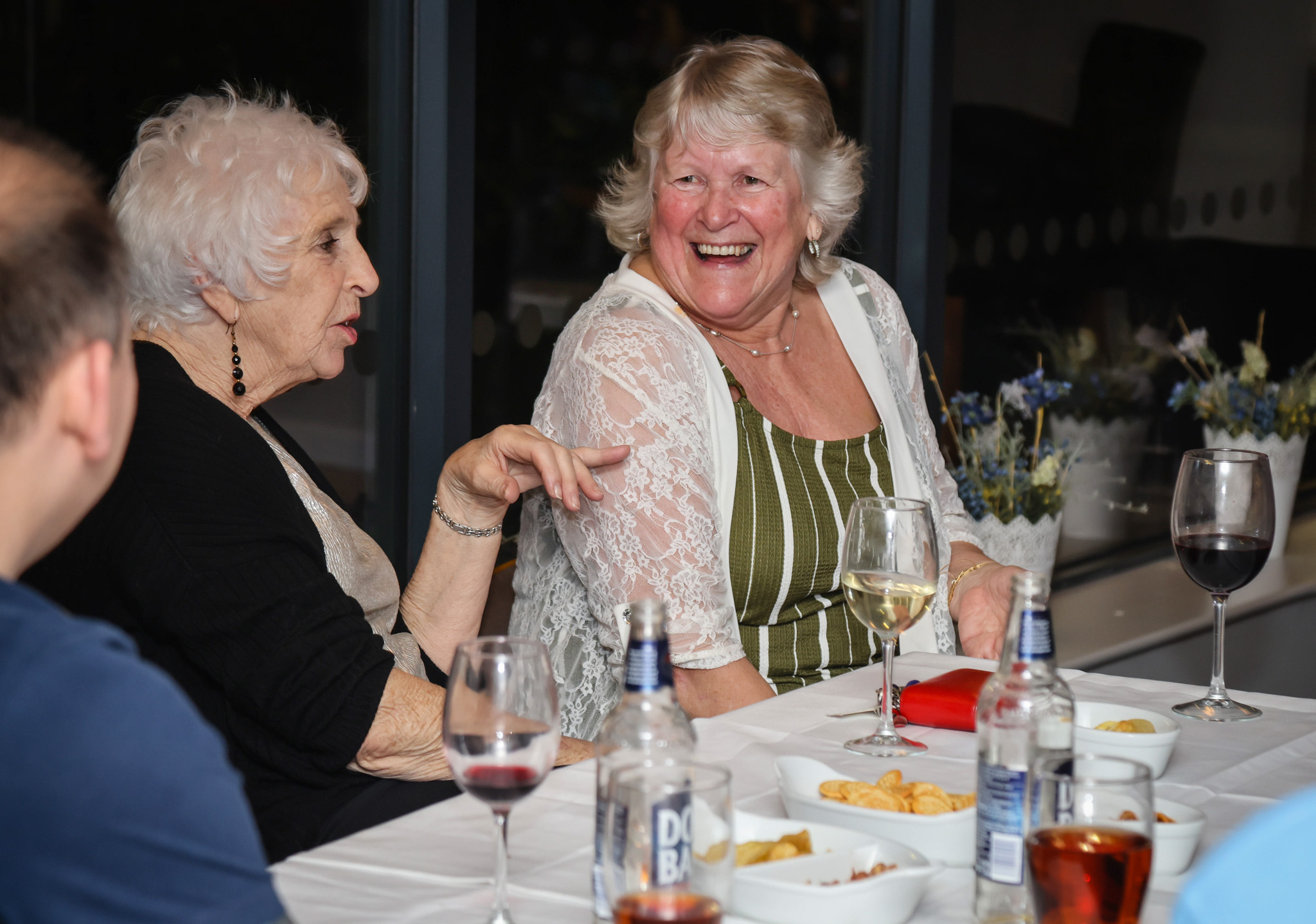 residents enjoy sinatra themed evening