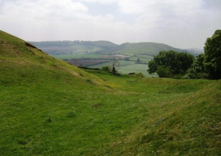 Cadbury Castle near Sherborne